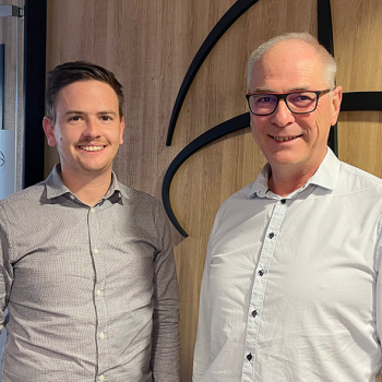 Philippe GUENOT, Gérant de Commespace et Antoine GUENOT, Directeur Général Adjoint de Commespace